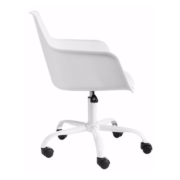 Leslie fehér állítható forgószék - Støraa-image-3