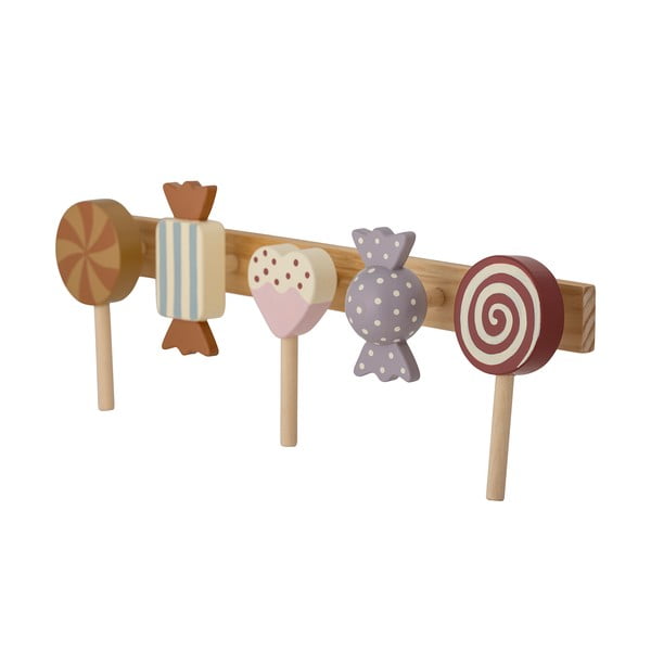 Gyerek fali fogas borovi fenyőből Rudy - Bloomingville Mini-image-3