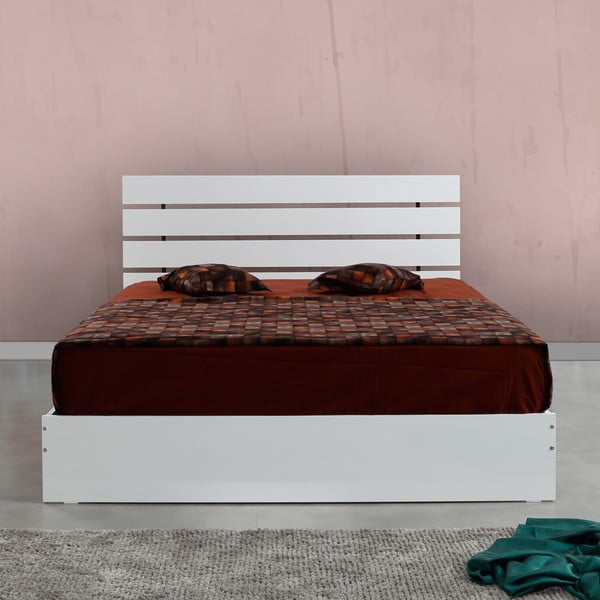 Fehér franciaágy 180x200 cm Fuga – Kalune Design-image-2