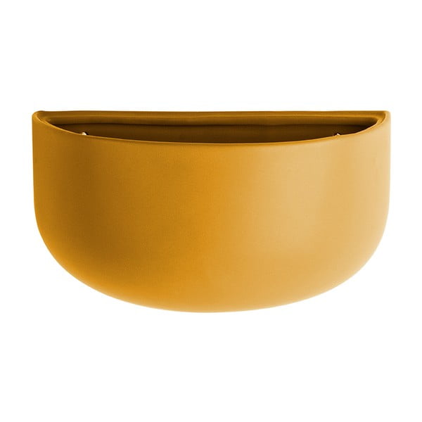 Nest matt sárga fali kerámia virágcserép  - PT LIVING-image-1