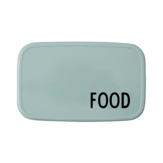 FOOD világoszöld snack doboz, 18 x 11 cm - Design Letters