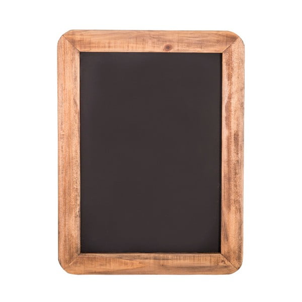 Fekete palatábla fa kerettel, 28 x 20,5 cm - Antic Line