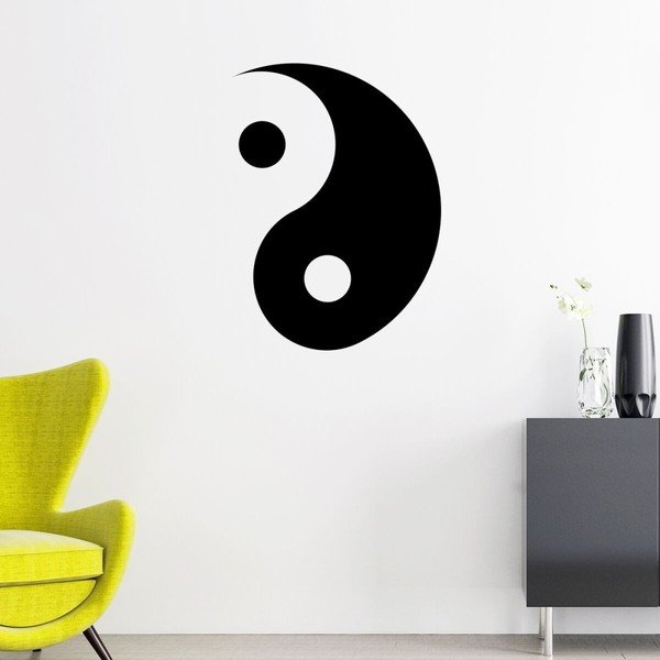 Yin Yang öntapadós matrica - Fanastick-image-1