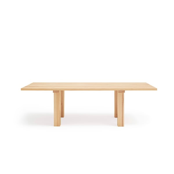 Étkezőasztal borovi fenyő asztallappal 100x260 cm Banda – Teulat-image-3