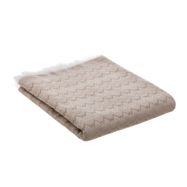 Bézs ágytakaró franciaágyra 230x290 cm Up & Down – Casa Selección-image-3