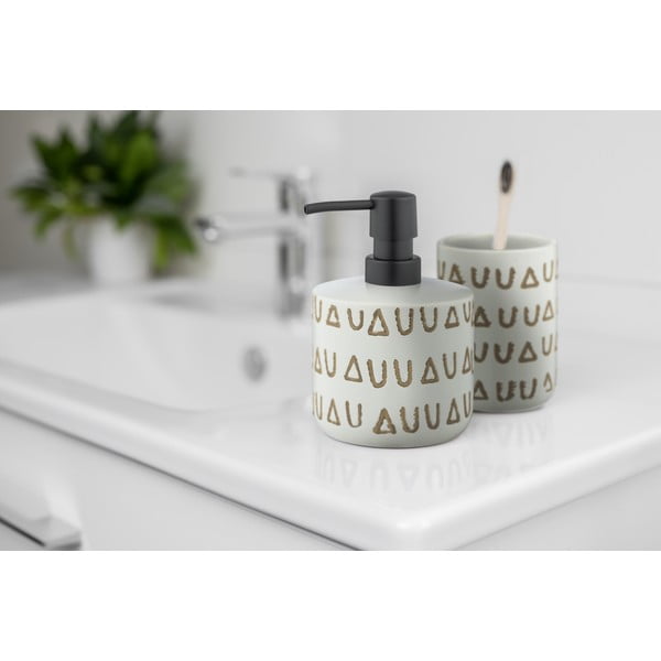 Bézs kerámia fogkefetartó pohár Avila - Wenko-image-4