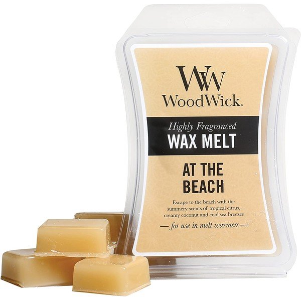 Citrom, sós víz és kókusz illatú aromalámpa viasz, illatintenzitás 8 óra - WoodWick-image-1