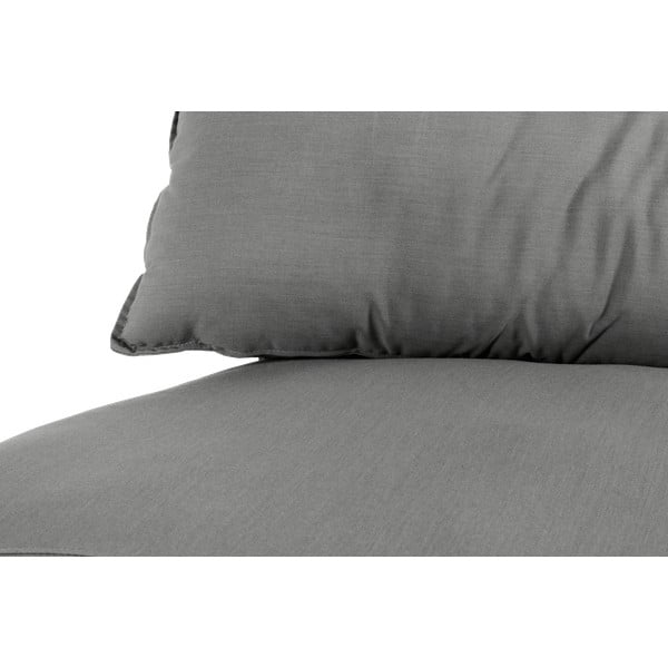 Szürke párnázott kerti napozóágy Emma – Hartman-image-3