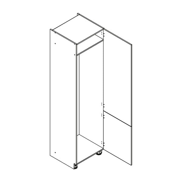 Magas konyhaszekrény beépíthető hűtőhöz (szélesség 60 cm) Aden – STOLKAR-image-3