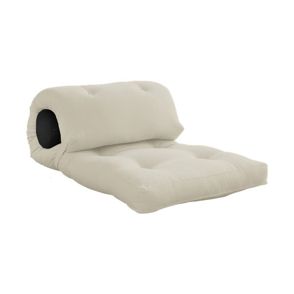 Szürkésbézs futon matrac 70x200 cm Wrap Beige/Dark Grey – Karup Design-image-3
