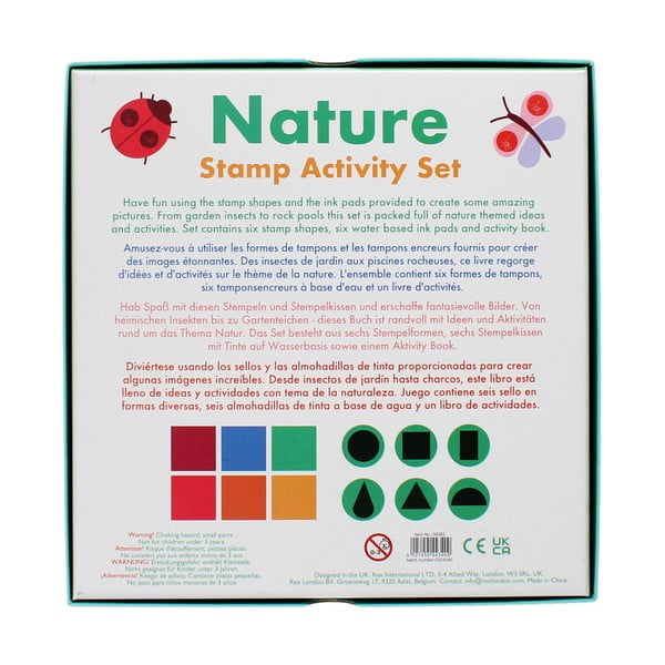Kreatív készlet Stamp Activity Set Nature – Rex London-image-3