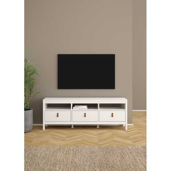 Fehér TV-állvány 151x54 cm Madrid – Tvilum-image-1