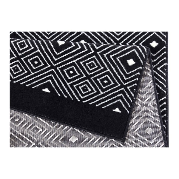 Quadrangle fekete szőnyeg, 200 x 290 cm - Hanse Home-image-3