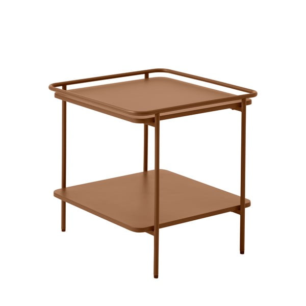 Fém tárolóasztal 45x45 cm Yuba – Unique Furniture