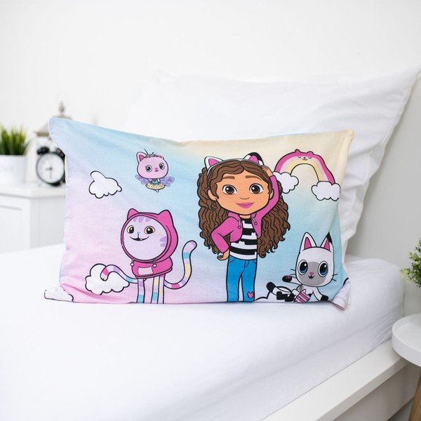 Pamut gyerek ágyneműhuzat babaágyhoz 100x135 cm Gabby's Dollhouse "Sugar Dream" – Jerry Fabrics-image-2