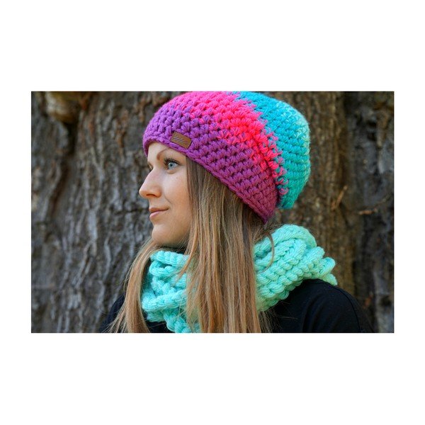 Lola kézzel horgolt sapka - DOKE-image-2