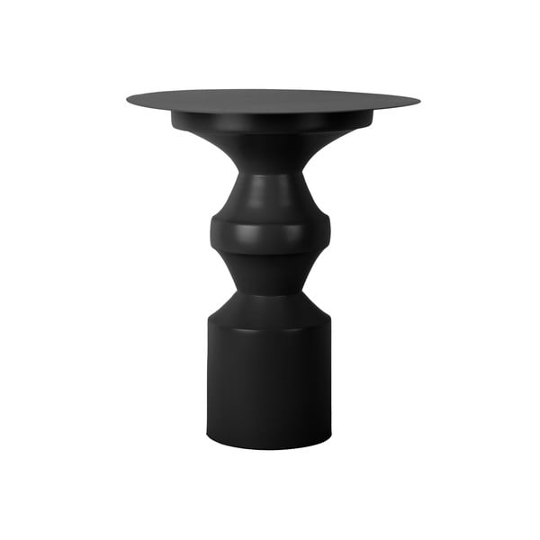 Fém kerek tárolóasztal ø 40,5 cm Chess King – Leitmotiv
