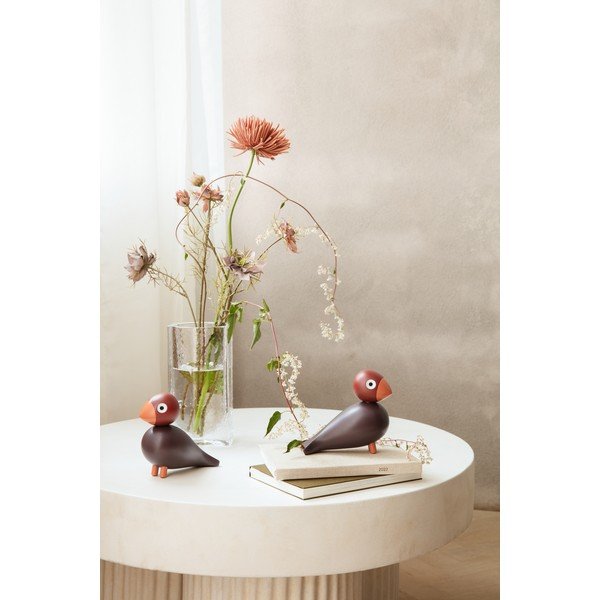 Poppy tömör bükkfa szobor - Kay Bojesen Denmark-image-1