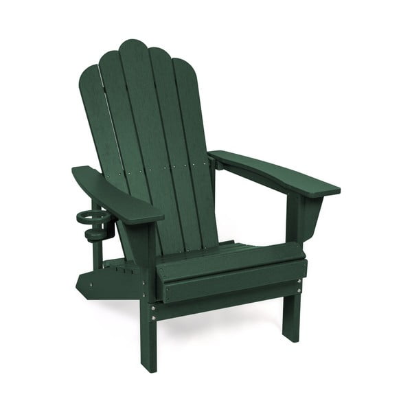 Zöld műanyag kerti fotel Adirondack – Bonami Selection