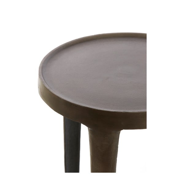 Fém kerek tárolóasztal szett 2 db-os 35x35 cm Tobias – Light & Living-image-4