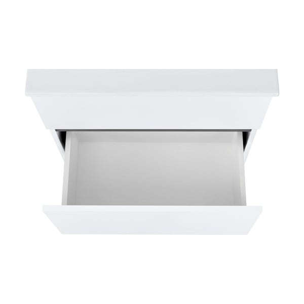 Fehér fali szekrény mosdókagyló nélkül 60x52 cm Wisla – Støraa-image-3