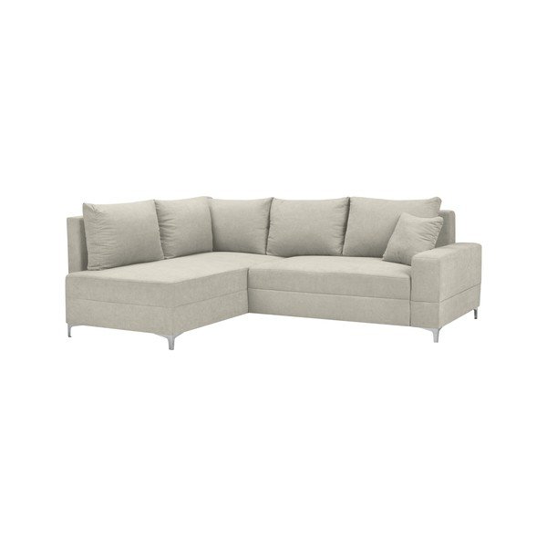 Zeta bézs kinyitható sarokkanapé, bal oldali - Windsor & Co Sofas-image-1