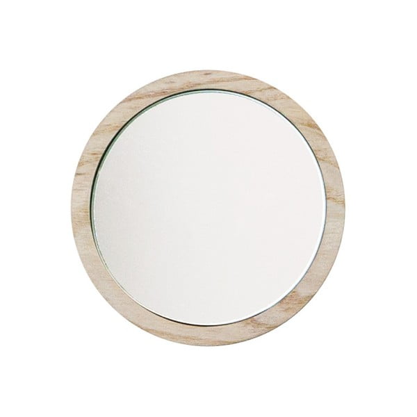 Beauty fali akasztó tükörrel, ⌀ 10 cm - Furniteam