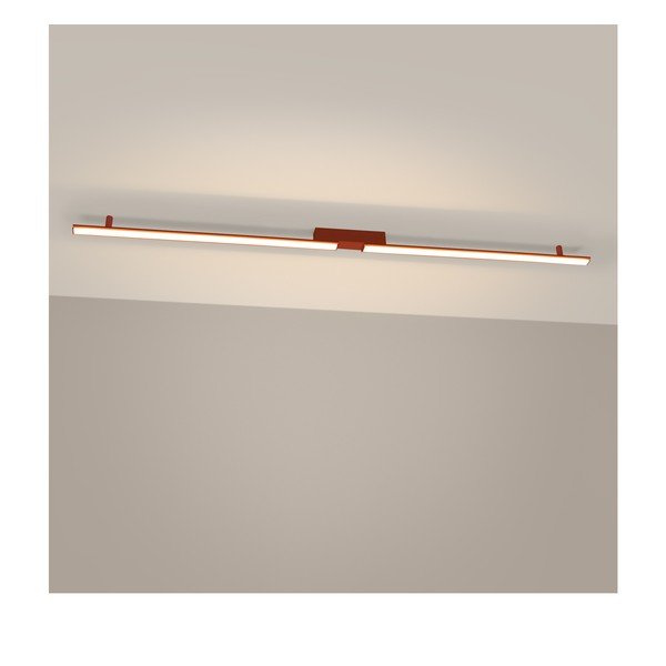 Téglavörös alumínium LED mennyezeti lámpa 4x181 cm LAGOM – Thoro-image-1