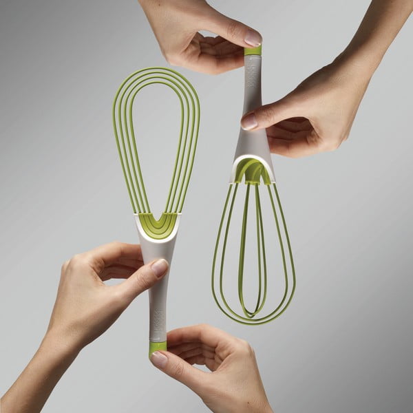 Twist piros-fehér összecsukható habverő - Joseph Joseph-image-1