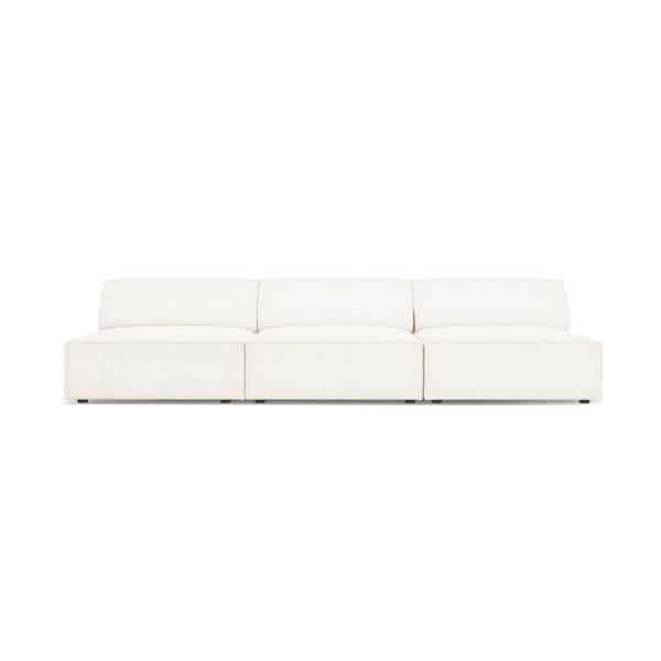 Krémszínű buklé kanapé 240 cm Jodie – Micadoni Home