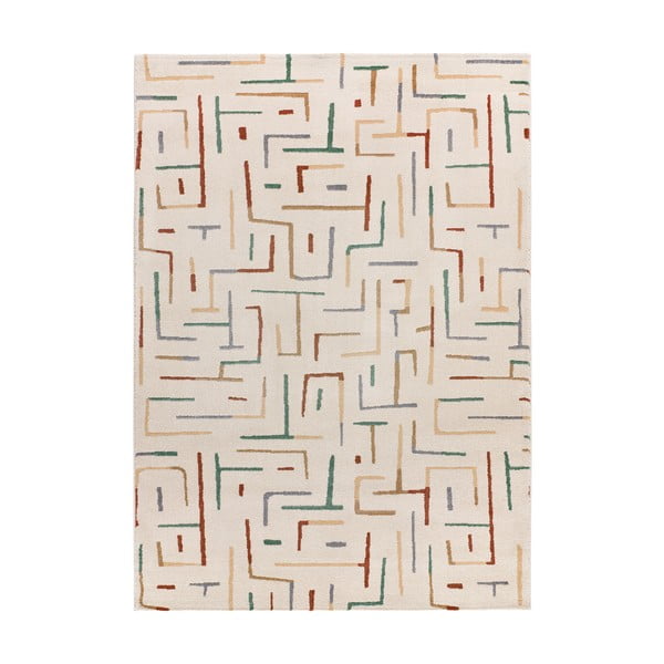 Krémszínű szőnyeg 80x150 cm Beruti – Universal-image-4