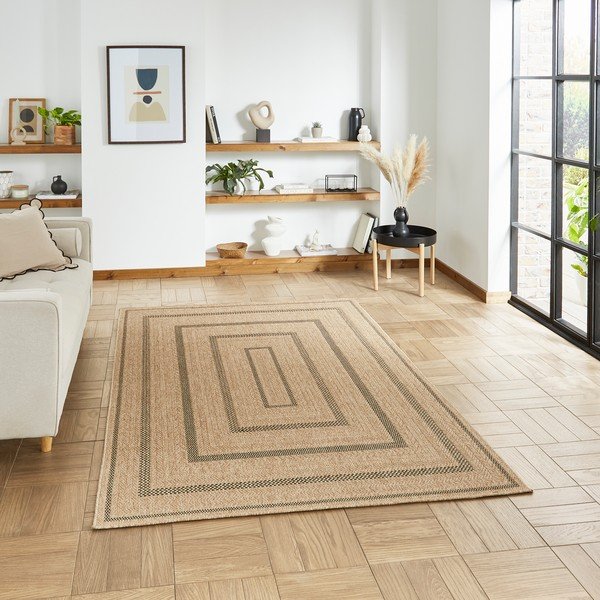 Világosbarna kültéri szőnyeg 120x170 cm Nomad – Think Rugs-image-2