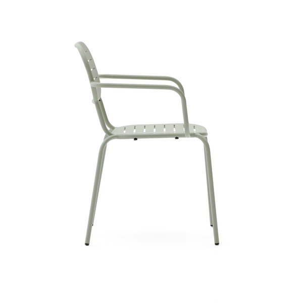 Mentazöld fém kerti szék Brai – Kave Home-image-3