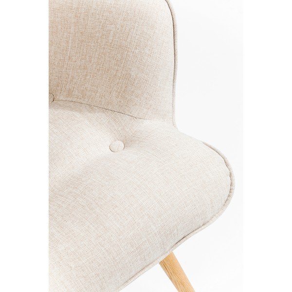 Vicky Ecru fehér fotel - Kare Design-image-4