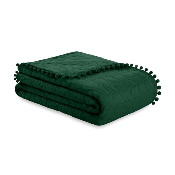 Zöld ágytakaró 200x220 cm Meadore – Restilo-image-2