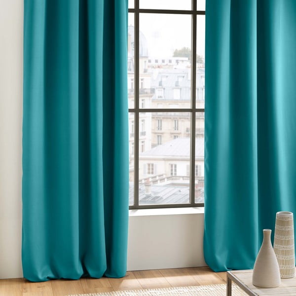 Kék sötétítő függöny 135x280 cm Occult – douceur d'intérieur-image-2