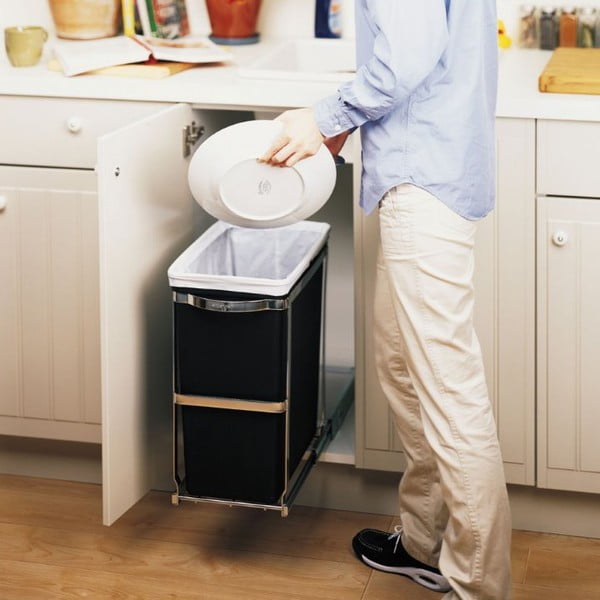 Műanyag szemetes 30 l - simplehuman-image-1