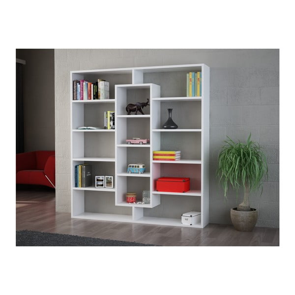 Gardo Ample fehér könyvespolc-image-2