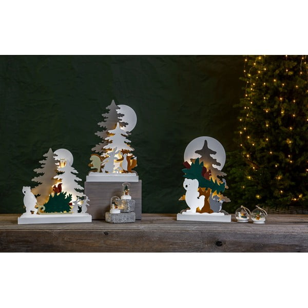 Forest Friends karácsonyi világító LED dekoráció fából, magasság 44 cm - Star Trading-image-3