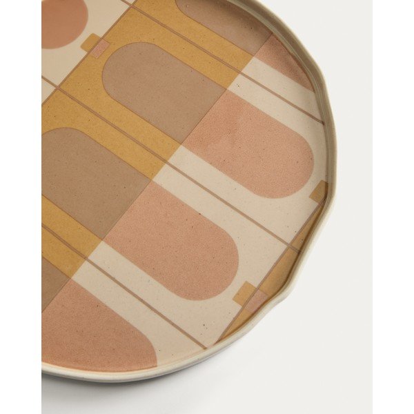 Szervírozó kerámia tányér ø 27 cm Julnet – Kave Home-image-1