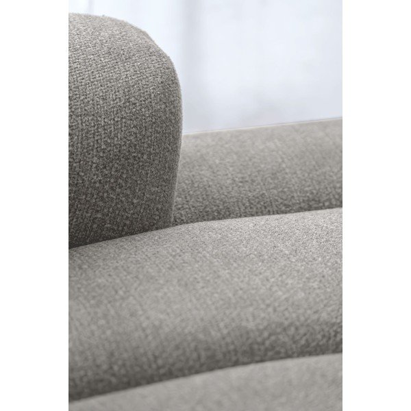 Világosszürke sarokkanapé (bal oldali-U alakú) Shell – Miuform-image-3