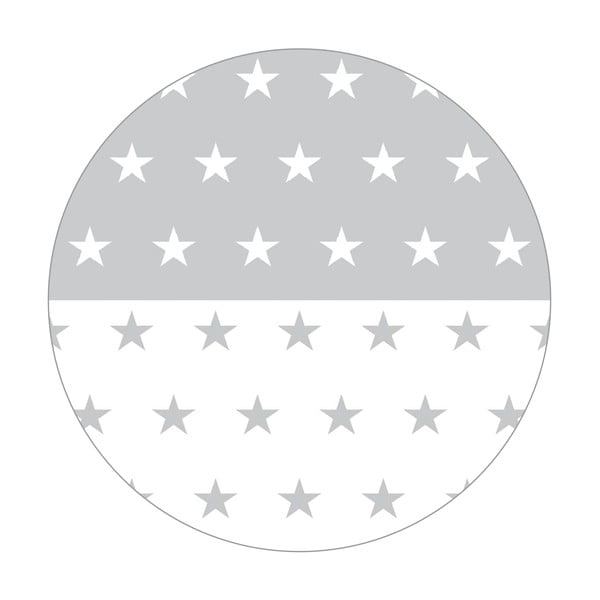 Fehér gurulós babaágy baldachinnal 60x120 cm Little stars – Roba-image-4