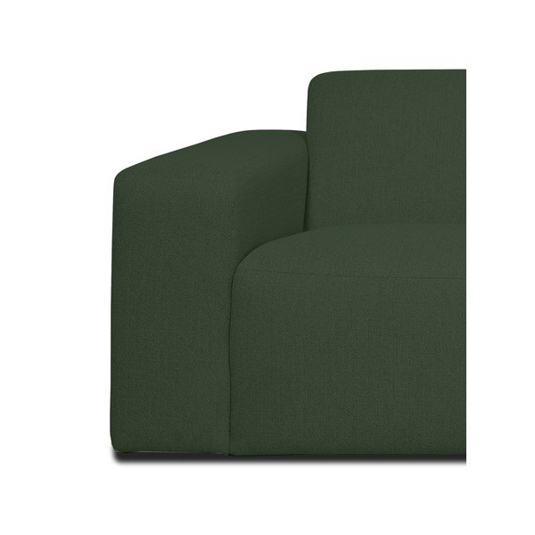 Sötétzöld kanapé 228 cm Roxy - Scandic-image-3