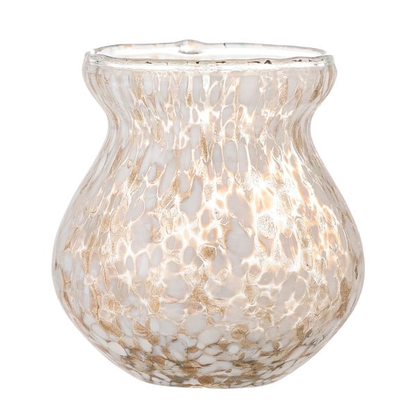 Bézs váza (magasság 8 cm) Jazmine – Bloomingville