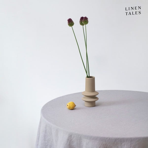Len asztalterítő ø 180 cm – Linen Tales-image-1