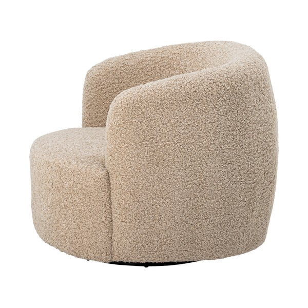 Bézs buklé fotel Bocca – Bloomingville-image-4