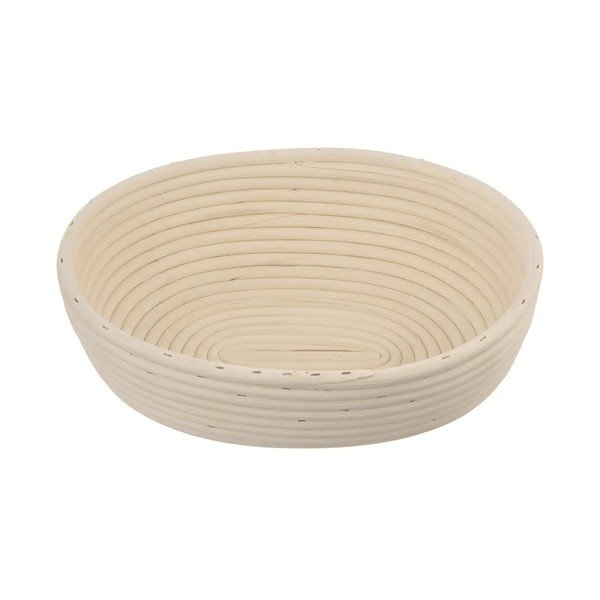 Rattan természetes fűzfavessző kosár, 28 x 22 cm - Orion-image-1