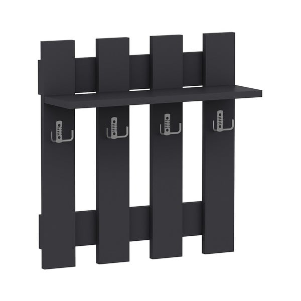 Fekete fali fogas Utica – Kalune Design-image-3