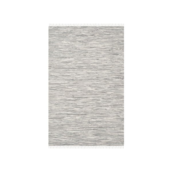 Cabrera ezüstszínű pamutszőnyeg, 182 x 121 cm - Safavieh