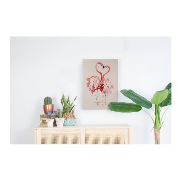 Flamingo vászonkép, 40 x 60 cm - Surdic-image-1